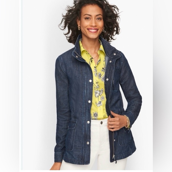 Talbots Jackets & Blazers - Talbots Denim Button-Up Jacket